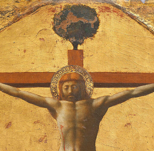Masaccio Crocifissione dettaglio